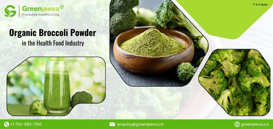 Organic Broccoli Powder: The Green Giant in the Health Food Industry