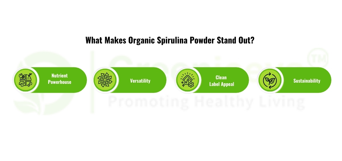 What Makes Organic Spirulina Powder Stand Out?