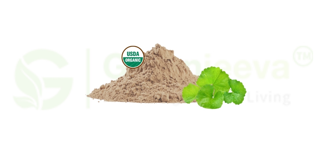 Organic Gotu Kola Leaf Powder Application in Cosmetics 