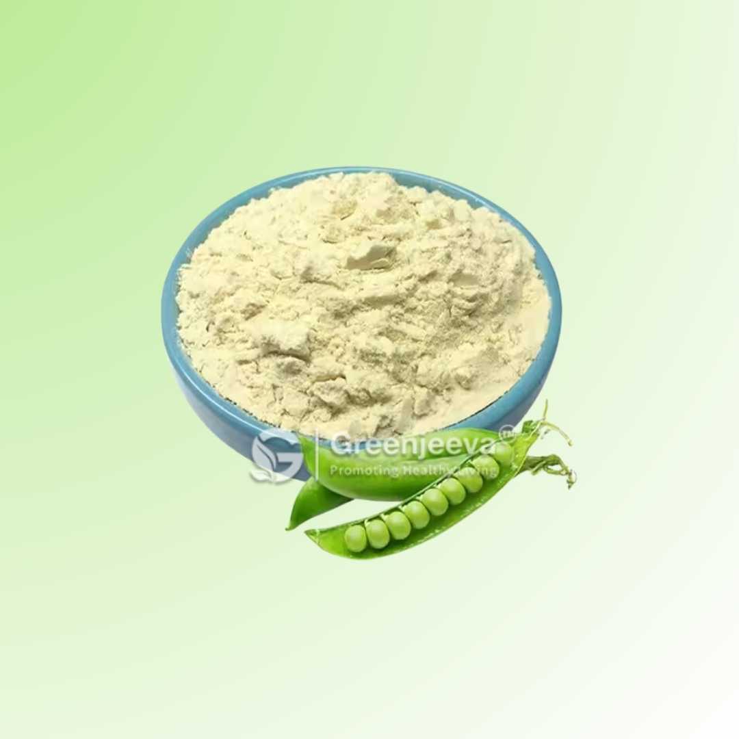 Fermented Organic Pea Protein powder, providing a high-quality plant-based protein source.