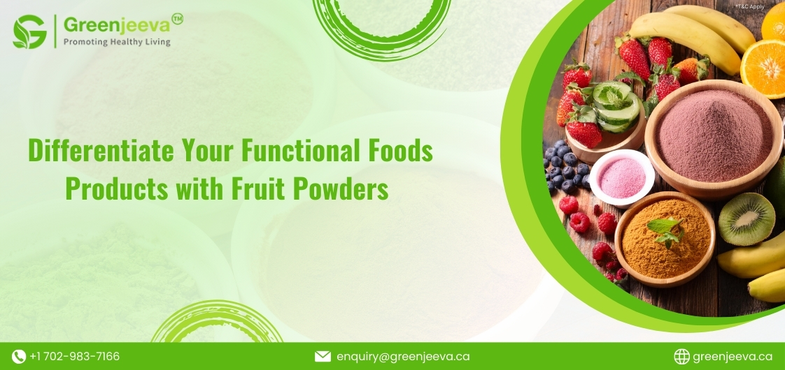 Differentiate Your Functional Foods Products with Fruit Powders