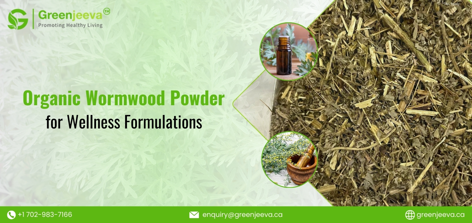 Organic Wormwood Leaf Powder – An Ingredient in Herbal Supplement