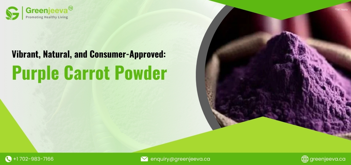 Purple Carrot Powder: The Natural Revolution in Food Coloring