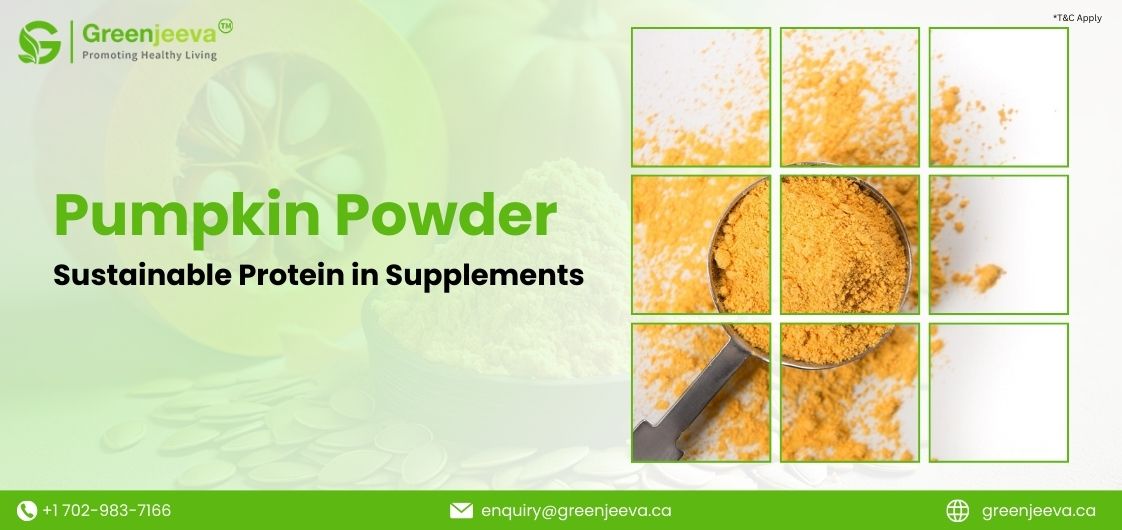 Pumpkin Powder: A Sustainable Plant-Based Protein Solution for Supplement Manufacturers