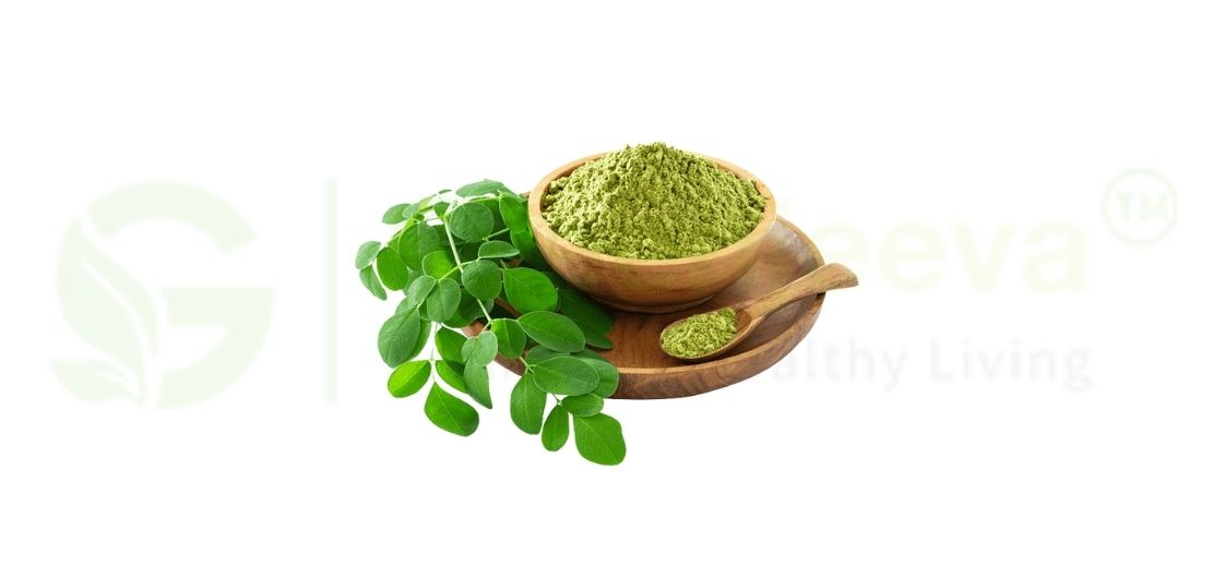 Moringa Leaf Powder for better health. 