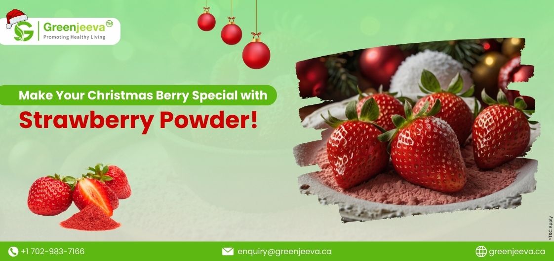 The Health Benefits of Strawberry Powder: A Christmas Gift for Your Customers