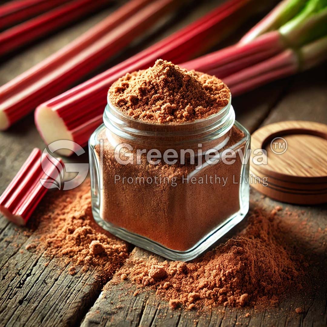 Organic Rhubarb Root Powder