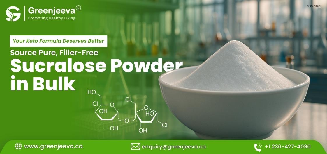 Why Canadian Keto Brands Are Turning to Pure Sucralose Powder In Bulk