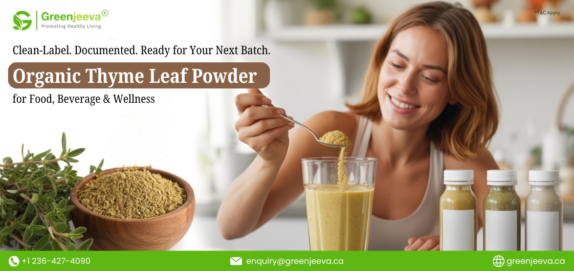 What’s Driving Demand for Organic Thyme Powder in Food and Wellness Formulations?