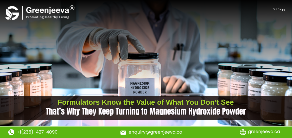 Is There a Growing Demand for Magnesium Hydroxide Powder in Canada’s Nutraceutical Industry?