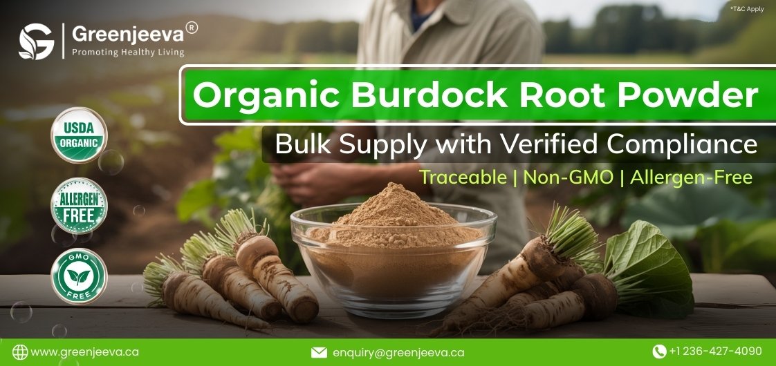 What Are the Common Supply Chain Challenges in Sourcing Organic Burdock Root Powder